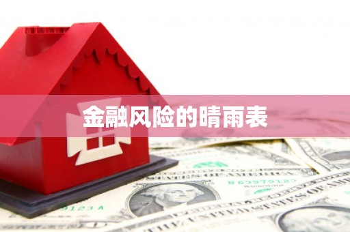 民雄金融风险的晴雨表