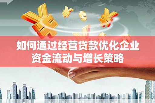 嘉黎如何通过经营贷款优化企业资金流动与增长策略
