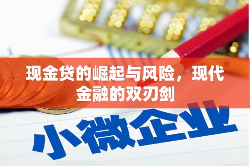 雾峰现金贷的崛起与风险，现代金融的双刃剑