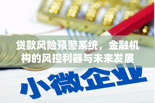 三沙贷款风险预警系统，金融机构的风控利器与未来发展