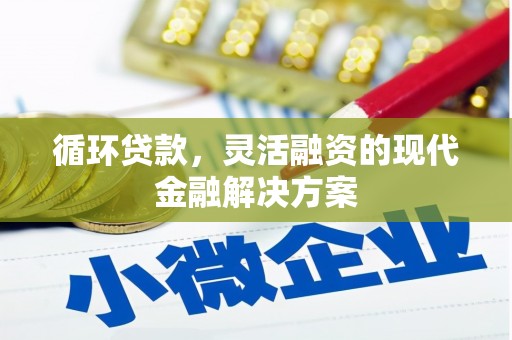 南充循环贷款，灵活融资的现代金融解决方案