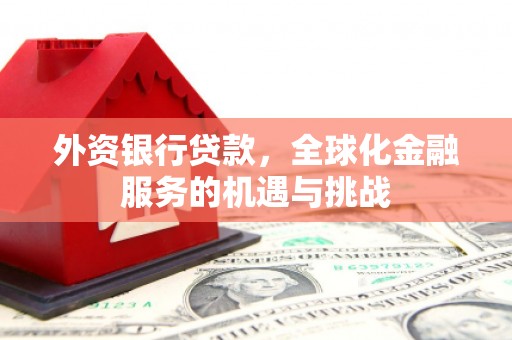 礼县外资银行贷款，全球化金融服务的机遇与挑战