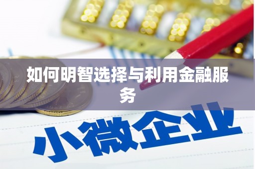 武陟如何明智选择与利用金融服务