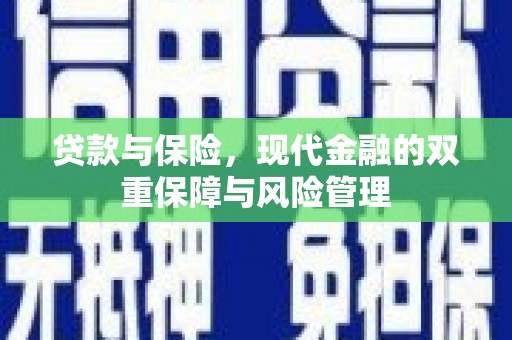 琼山贷款与保险，现代金融的双重保障与风险管理