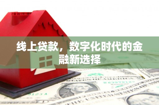 横县线上贷款，数字化时代的金融新选择