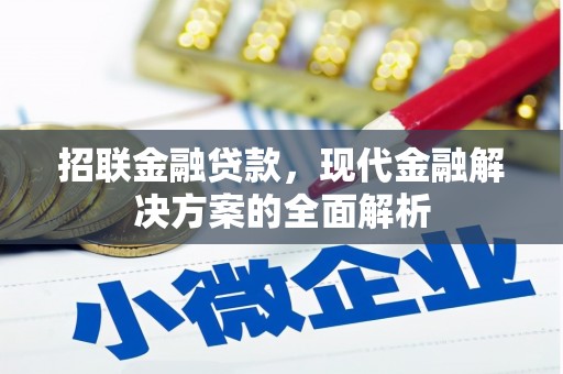 米脂招联金融贷款，现代金融解决方案的全面解析