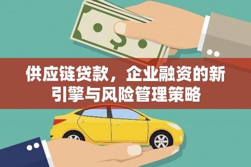 清丰供应链贷款，企业融资的新引擎与风险管理策略
