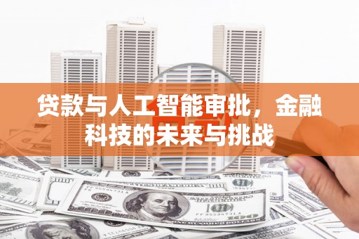 三穗贷款与人工智能审批，金融科技的未来与挑战