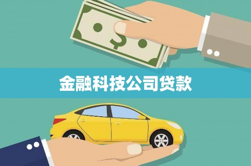 靖西金融科技公司贷款
